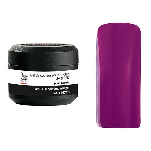 Peggy Sage Coloured UV&LED Nail Gel Plum Tribute 5gr