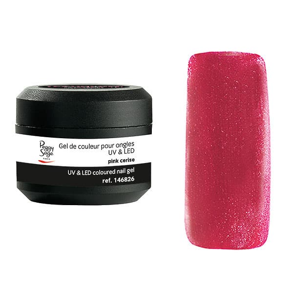 Peggy Sage Coloured UV&amp;LED Nail Gel Pink Cerise 5gr