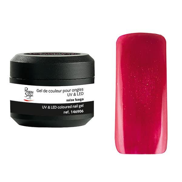 Peggy Sage Coloured UV&LED Nail Gel Salsa Fuego 5gr