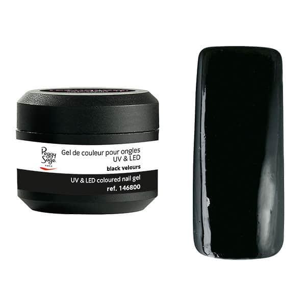 Peggy Sage Coloured UV&LED Nail Gel Black Velours 5gr