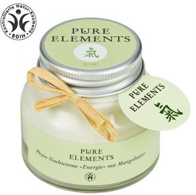 Pure Elements Κρέμα Nυκτός Με Μάνγκο, Ελαιόλαδο & Βιταμίνη Ε 50ml