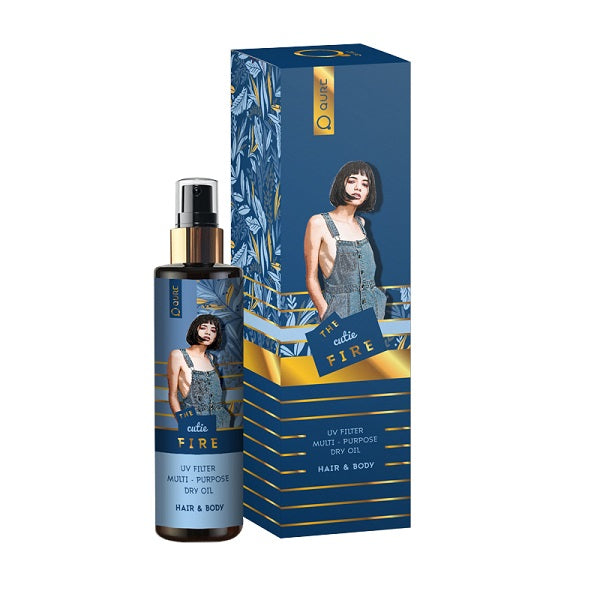 Qure Keratin Dry Oil The Cutie Fire 100ml