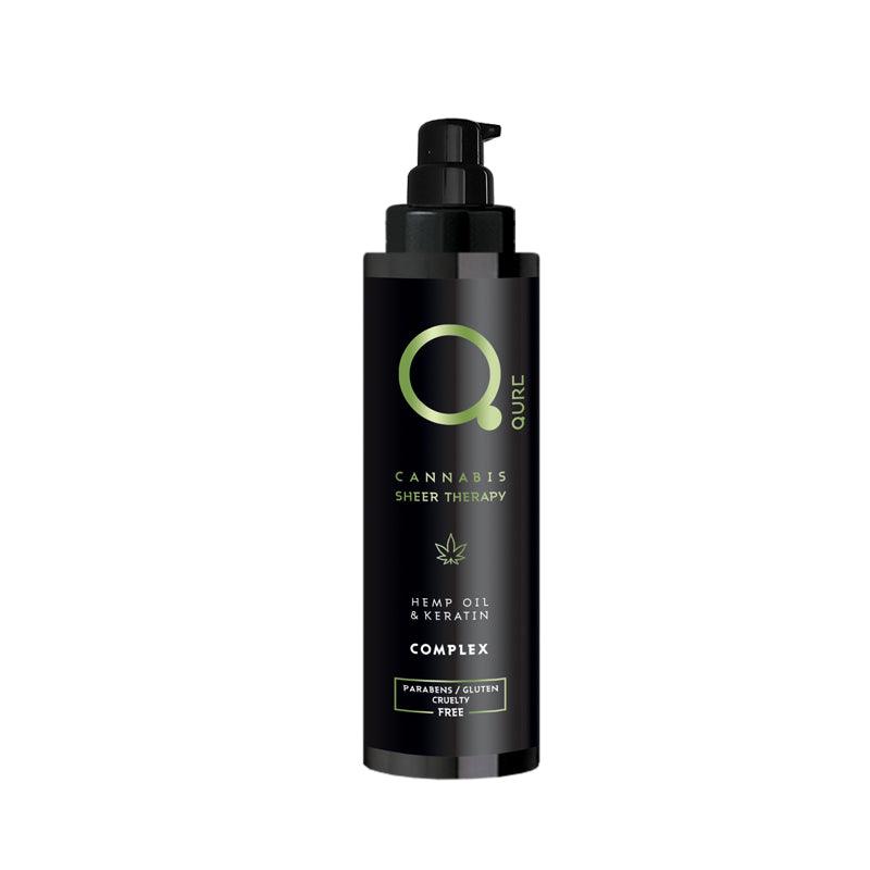 Qure Cannabis Therapy Hemp Oil & Keratin Complex 100ml