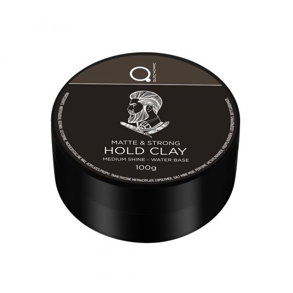 Qure Homme Hold Clay Matte &amp; Strong Hold 100gr