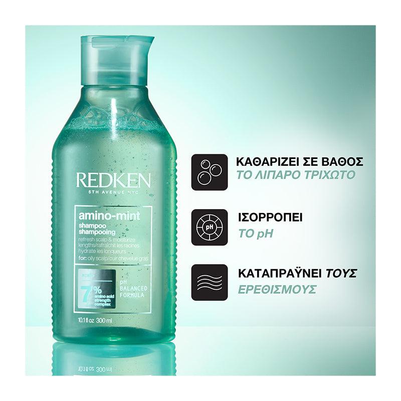 Redken Amino Mint Scalp Shampoo 300ml