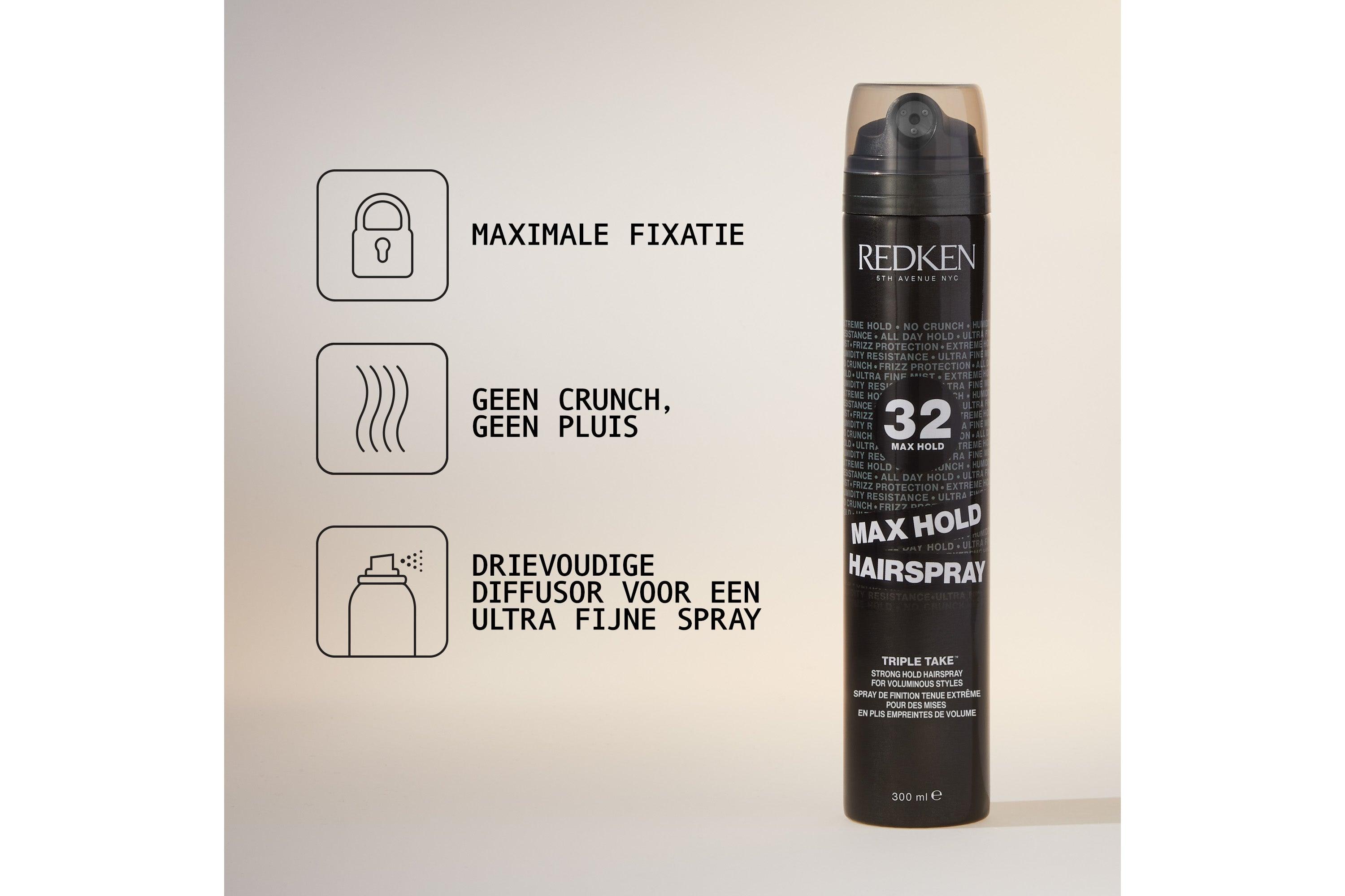 Redken Hairspray Triple Take 32 Για Απόλυτα Δυνατό Κράτημα 300ml