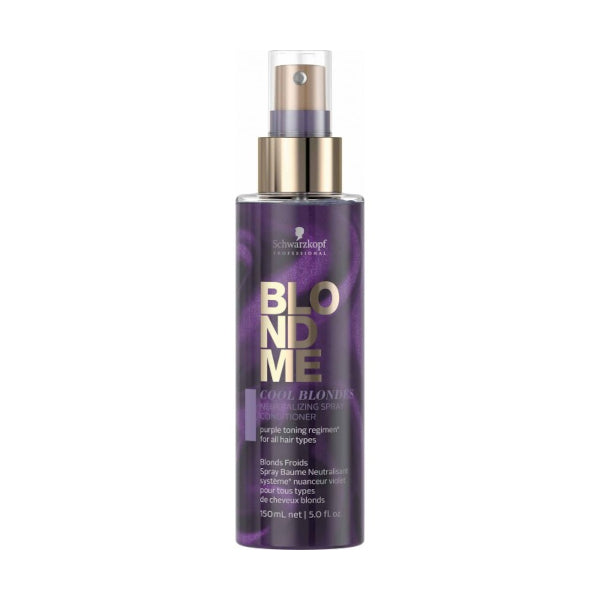 Schwarzkopf Professional Blondme Cool Blondes Neutralizing Spray Conditioner 150ml
