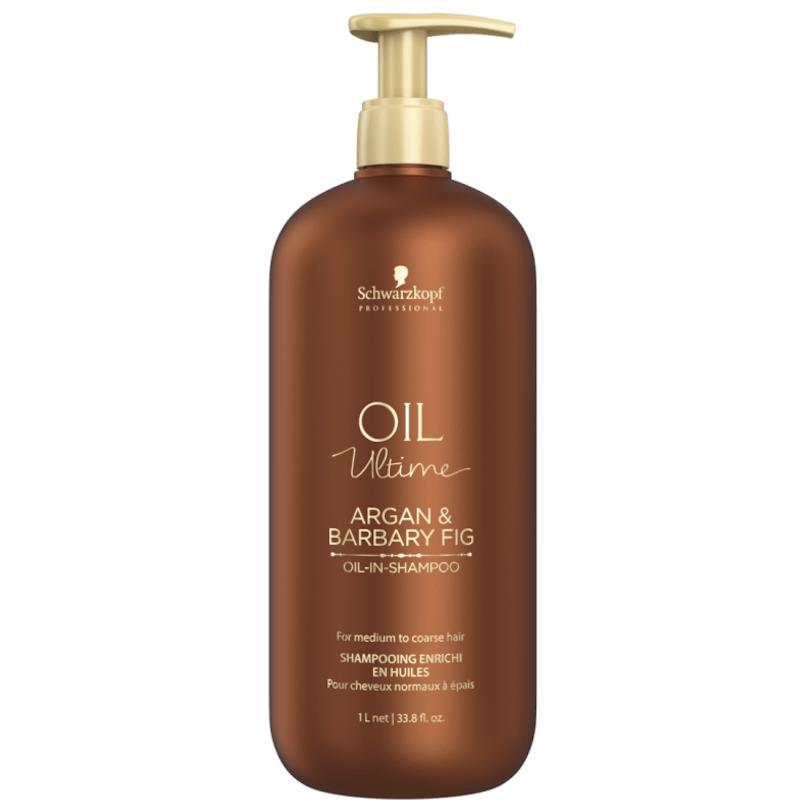 Schwarzkopf Professional Oil Ultime Argan &amp; Barbary Fig Oil-In Shampoo 1000ml
