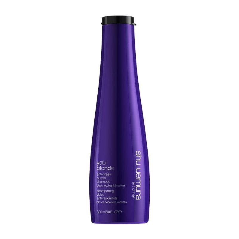 Shu Uemura Yubi Blonde Anti-Brass Purple Shampoo Μωβ Σαμπουάν Αποδυνάμωσης Για Ξανθά Μαλλιά 300ml