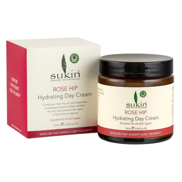 Sukin Naturals Rosehip Hydrating Day Cream 120ml