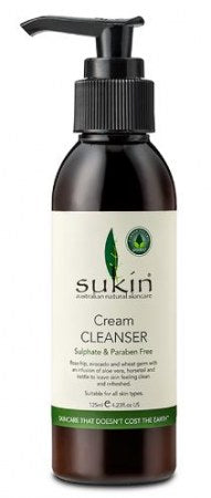 Sukin Naturals Cream Cleanser Pump 125ml