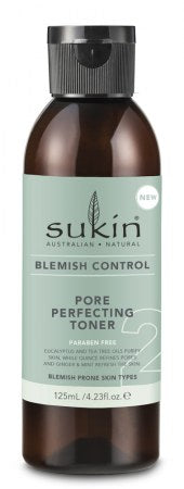 Sukin Naturals Blemish Control Pore Perfecting Toner 125ml