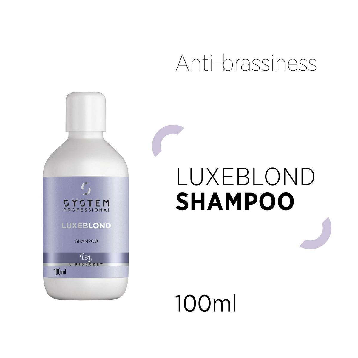 System Professional Luxeblond Σαμπουάν Διατήρησης Χρώματος για Βαμμένα Μαλλιά 100ml