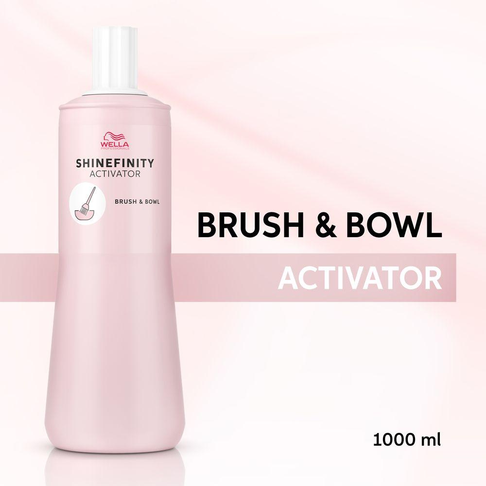 Wella Professionals Shinefinity Activator 2% Brush & Bowl 1000ml