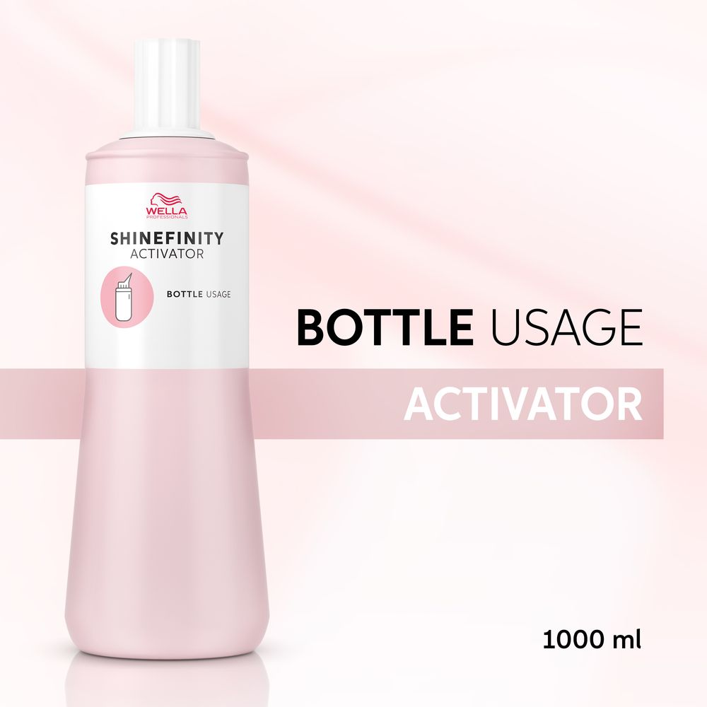 Wella Professionals Shinefinity Activator 2% Botlte Usage 1000ml
