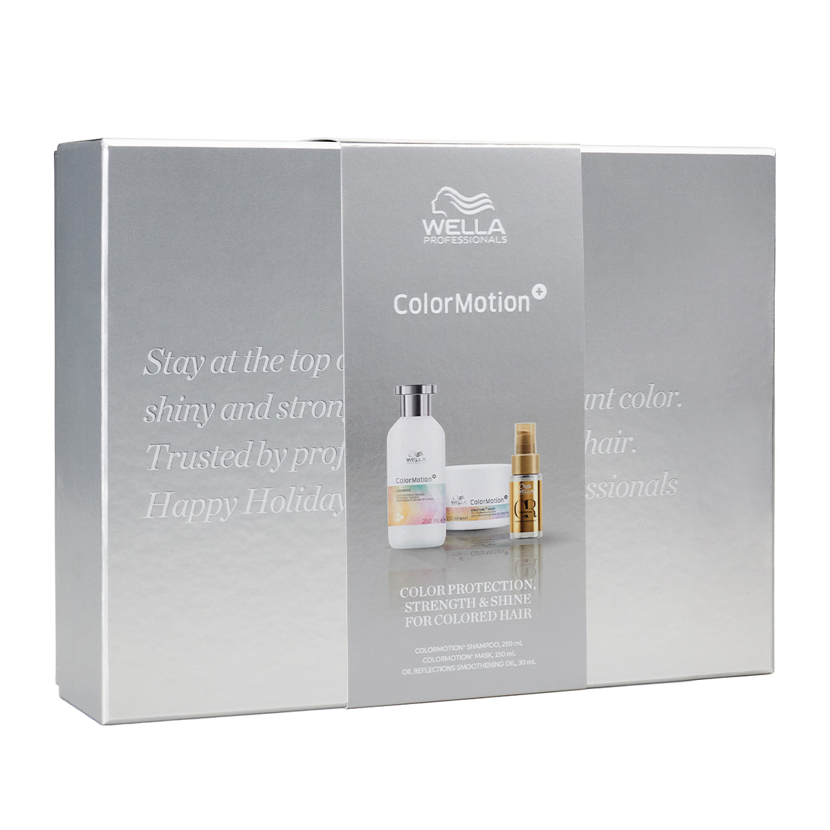 Wella Professionals ColorMotion Box (Shampoo 250ml,Mask 150ml, Oil Reflection 30ml