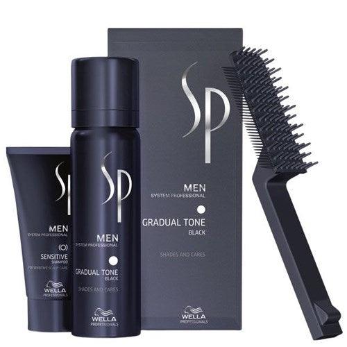 Wella SP Men Gradual Tone (Μαύρο) - Pigment Mousse 60ml