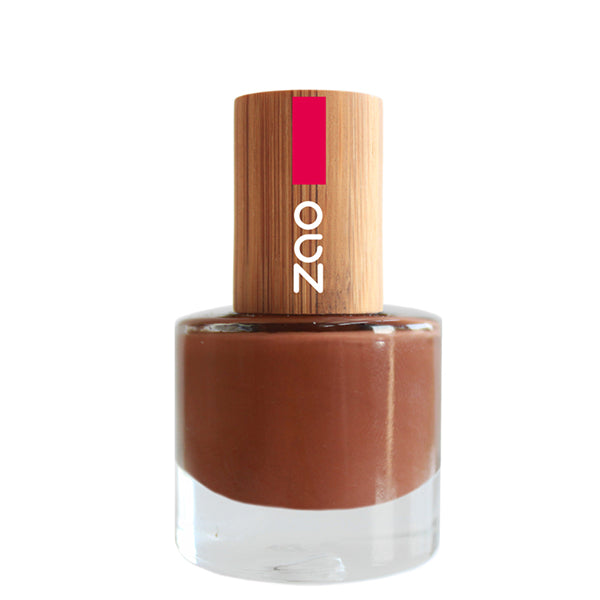 ZAO Organic MakeUp Nail Polish Νο646 Hazel Brown 8ml