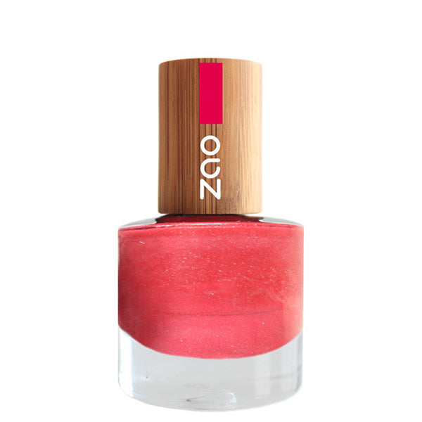 ZAO Organic MakeUp Nail Polish Νο657 Fuchsia Pink 8ml