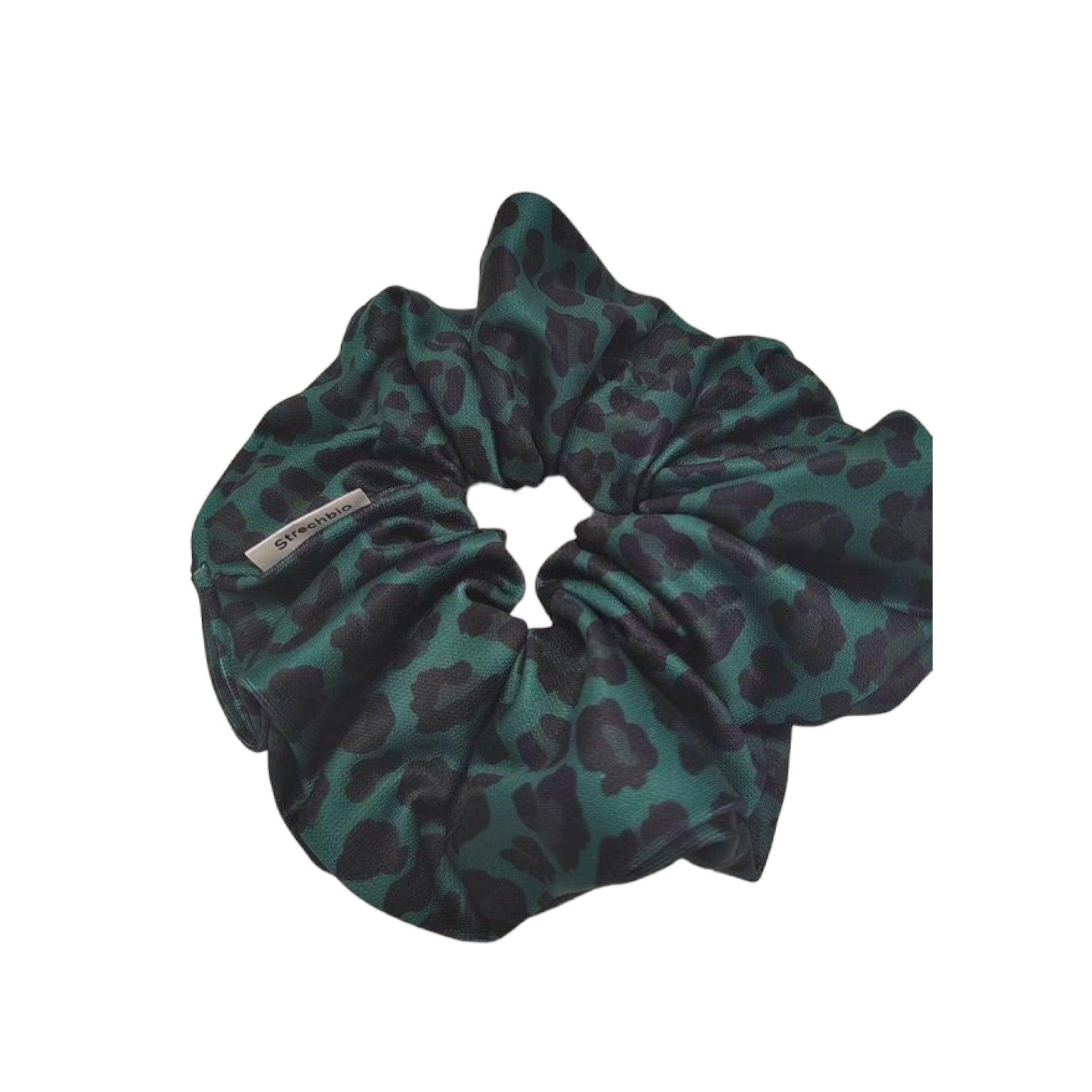 Strechbio Scrunche Animal Print Green